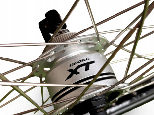 KOŁO PRZEDNIE ALEXRIMS 26" DYNAMO DEORE XT SCHWALBE ROAD CRUISER 26X1,75