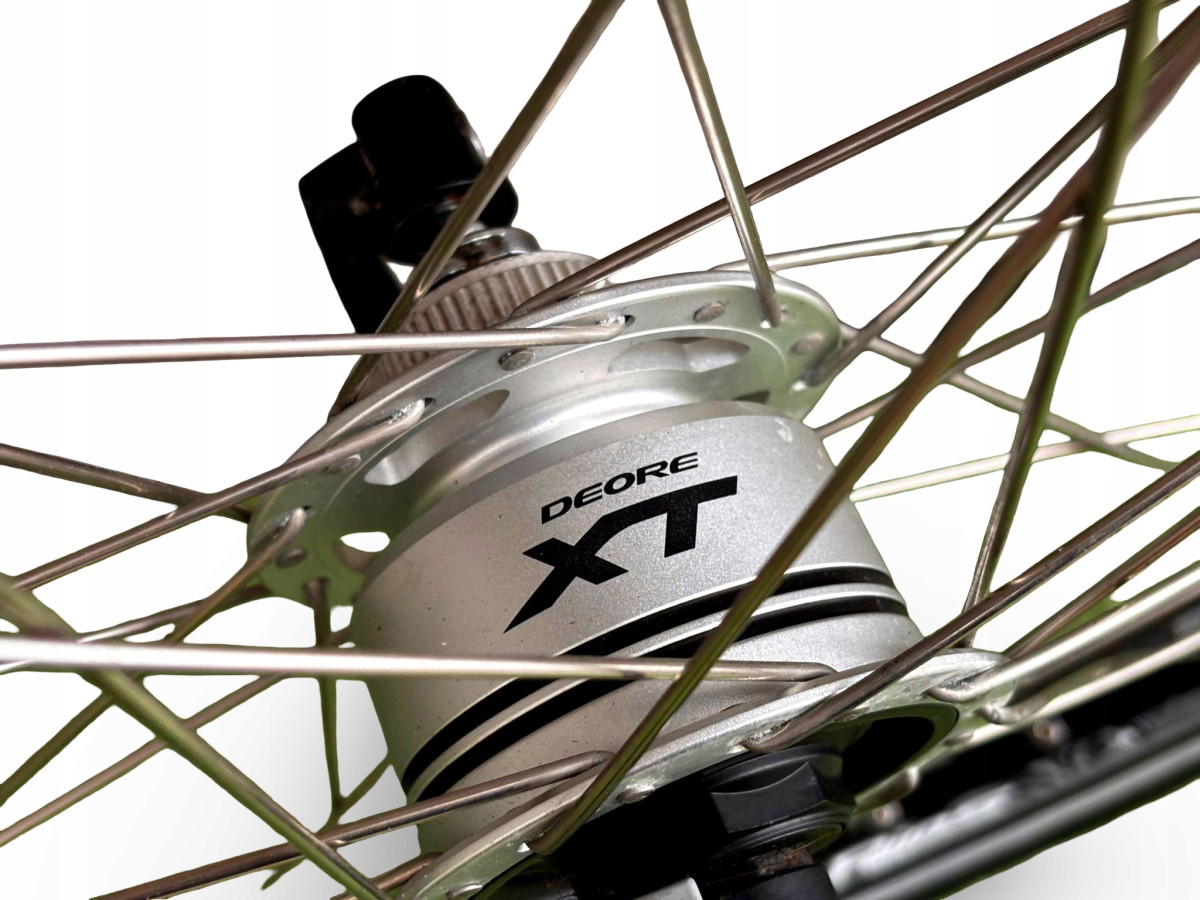 KOŁO PRZEDNIE ALEXRIMS 26" DYNAMO DEORE XT SCHWALBE ROAD CRUISER 26X1,75