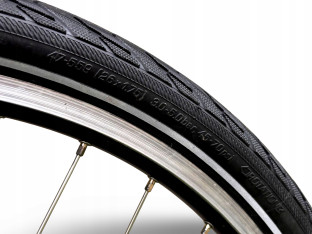 KOŁO PRZEDNIE ALEXRIMS 26" DYNAMO DEORE XT SCHWALBE ROAD CRUISER 26X1,75