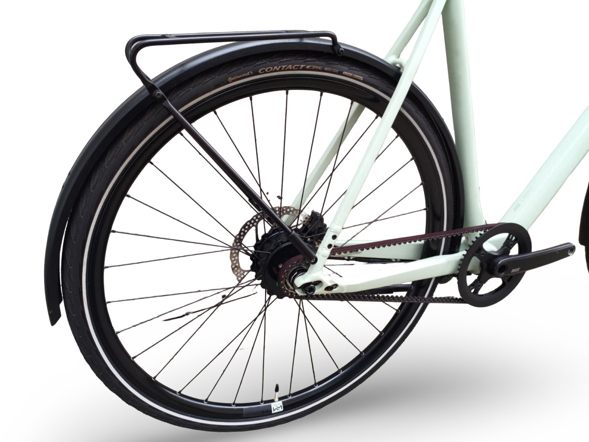 ROWER ELEKTRYCZNY ROSE SNEAK PLUS EQ RAMA 62CM MAHLE X35 PASEK GATES 14KG