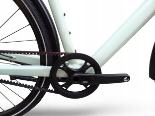 ROWER ELEKTRYCZNY ROSE SNEAK PLUS EQ RAMA 62CM MAHLE X35 PASEK GATES 14KG