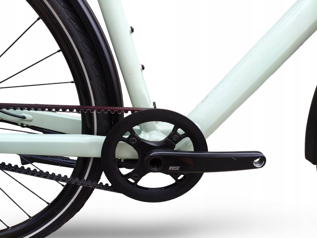 ROWER ELEKTRYCZNY ROSE SNEAK PLUS EQ RAMA 62CM MAHLE X35 PASEK GATES 14KG