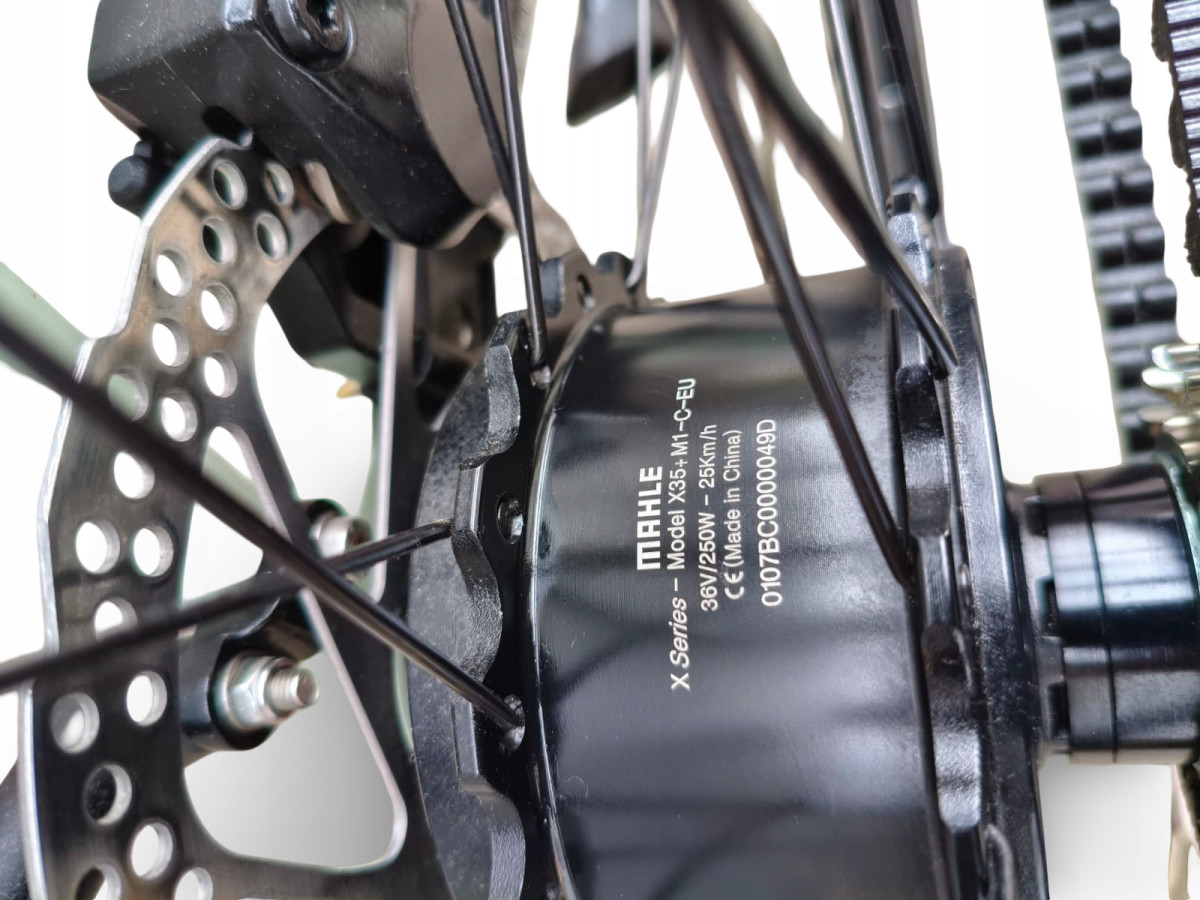 ROWER ELEKTRYCZNY ROSE SNEAK PLUS EQ RAMA 62CM MAHLE X35 PASEK GATES 14KG