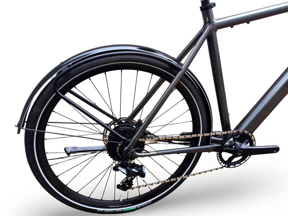 ROWER ELEKTRYCZNY COBOC VESTERBRO DMT RAMA L/57CM SRAM NX 11S WAGA 15,6KG