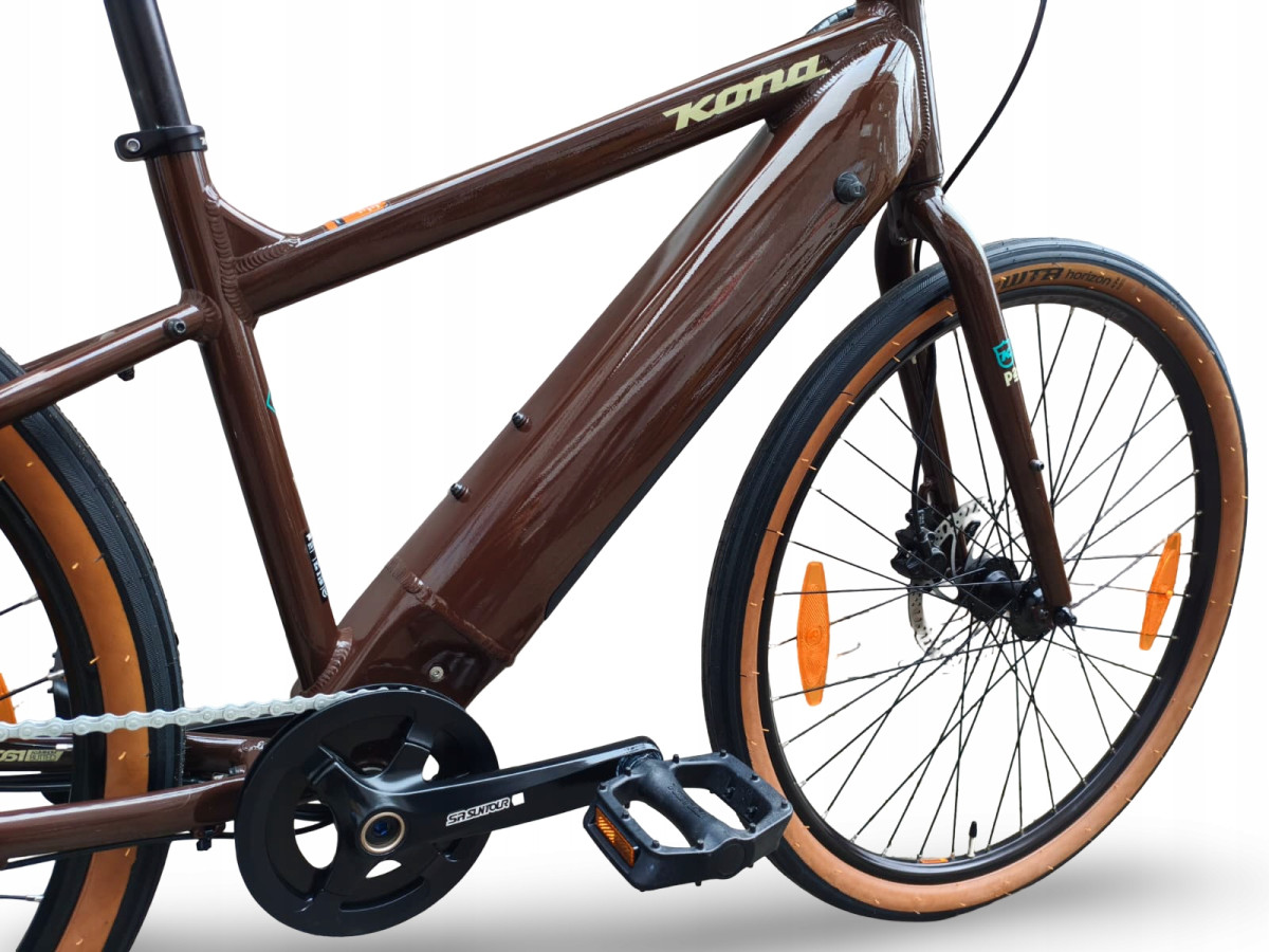 ROWER ELEKTRYCZNY KONA DEW HD RAMA S KOŁA 27,5" SUNTOUR HESC HYDRAULIKA