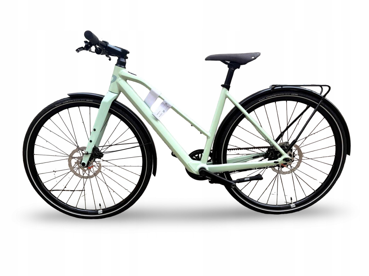 ROWER ELEKTRYCZNY ROSE SNEAK PLUS EQ RAMA 47CM MAHLE X35 PASEK GATES 14KG