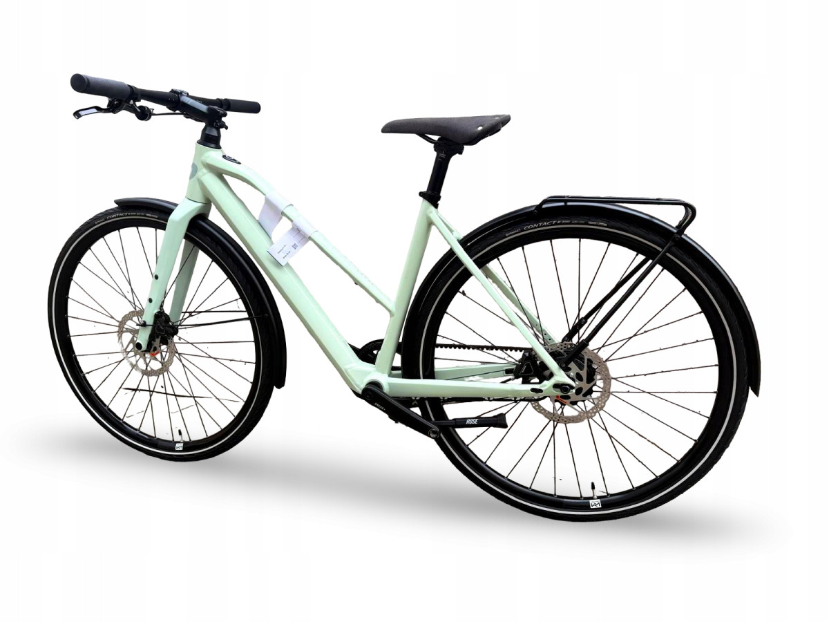 ROWER ELEKTRYCZNY ROSE SNEAK PLUS EQ RAMA 47CM MAHLE X35 PASEK GATES 14KG