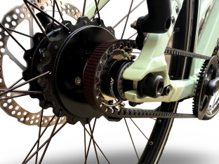 ROWER ELEKTRYCZNY ROSE SNEAK PLUS EQ RAMA 47CM MAHLE X35 PASEK GATES 14KG