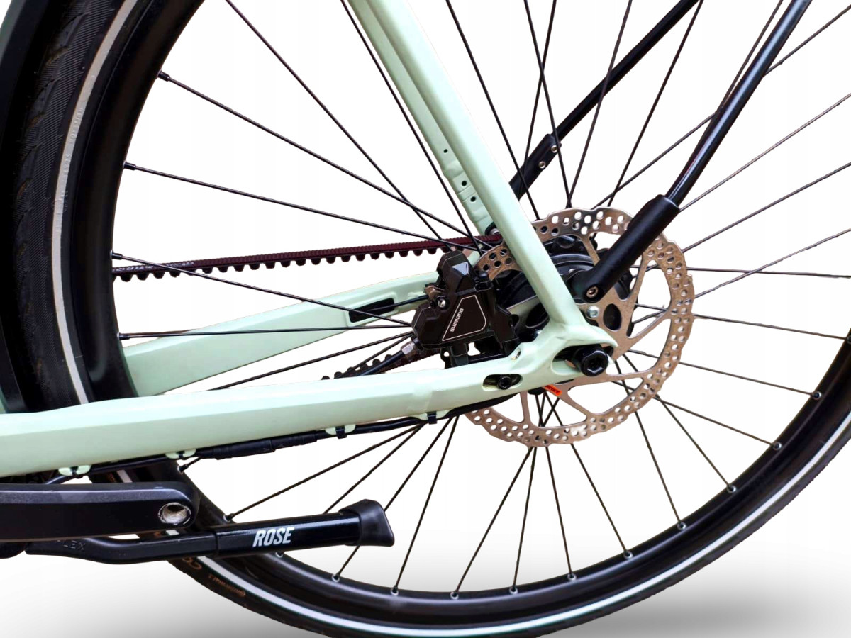 ROWER ELEKTRYCZNY ROSE SNEAK PLUS EQ RAMA 62CM MAHLE X35 PASEK GATES 14KG