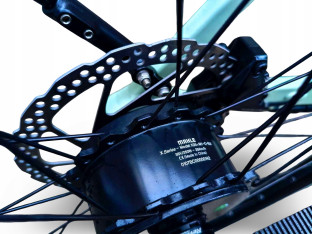 ROWER ELEKTRYCZNY ROSE SNEAK PLUS EQ RAMA 62CM MAHLE X35 PASEK GATES 14KG