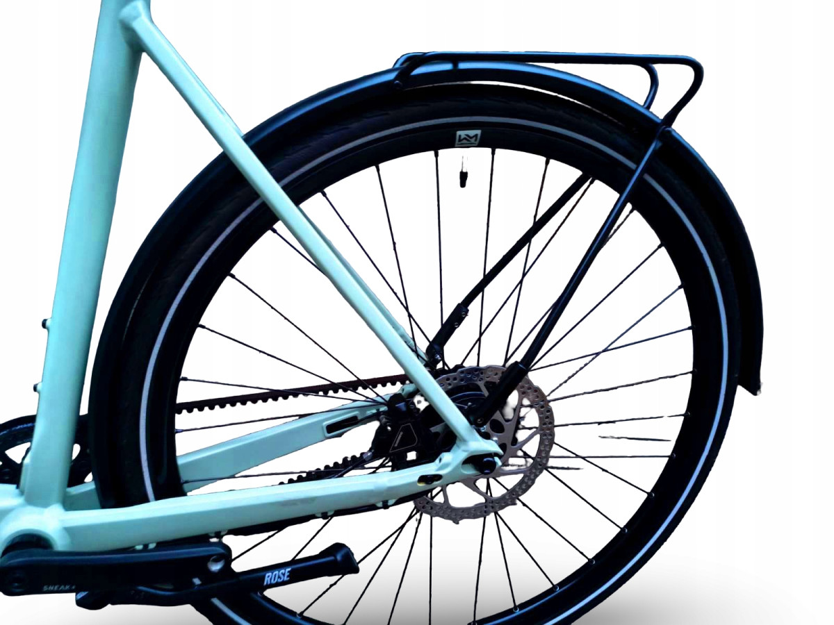 ROWER ELEKTRYCZNY ROSE SNEAK PLUS EQ RAMA 62CM MAHLE X35 PASEK GATES 14KG