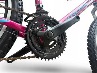 ROWER KROSS LEA JR 1.0 KOŁA 24" SHIMANO TOURNEY RÓŻOWY AMORTYZACJA