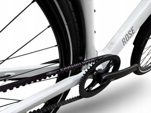 ROWER ELEKTRYCZNY ROSE SNEAK PLUS EQ RAMA 57CM MAHLE X35 PASEK GATES 15KG