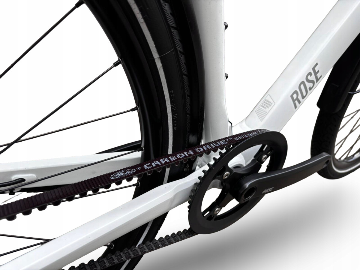 ROWER ELEKTRYCZNY ROSE SNEAK PLUS EQ RAMA 57CM MAHLE X35 PASEK GATES 15KG