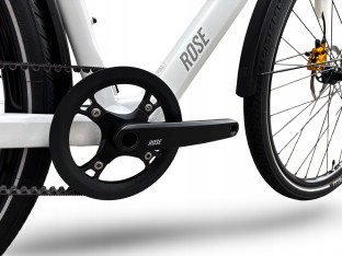 ROWER ELEKTRYCZNY ROSE SNEAK PLUS EQ RAMA 57CM MAHLE X35 PASEK GATES 15KG