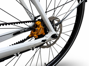 ROWER ELEKTRYCZNY ROSE SNEAK PLUS EQ RAMA 57CM MAHLE X35 PASEK GATES 15KG