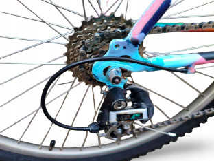 ROWER GÓRSKI STALOWY MONTANA RAMA 47CM KOŁA 26" ACERA 3X7 CANTILEVER RETRO