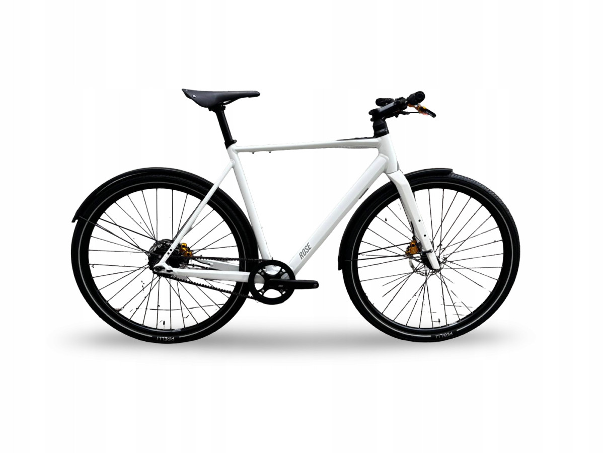 ROWER ELEKTRYCZNY ROSE SNEAK PLUS EQ RAMA 57CM MAHLE X35 PASEK GATES 15KG