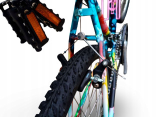 ROWER GÓRSKI STALOWY MONTANA RAMA 47CM KOŁA 26" ACERA 3X7 CANTILEVER RETRO