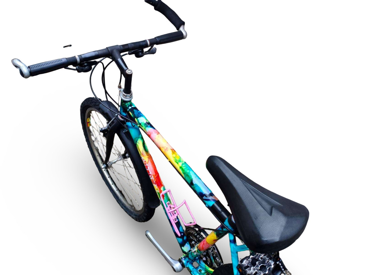 ROWER GÓRSKI STALOWY MONTANA RAMA 47CM KOŁA 26" ACERA 3X7 CANTILEVER RETRO