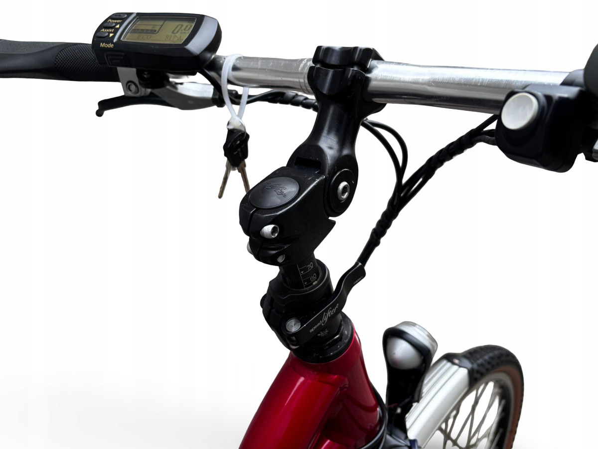 ROWER FLYER C10 RAMA 46CM LOW SHIMANO NEXUS 8S PANASONIC 12AH 917KM