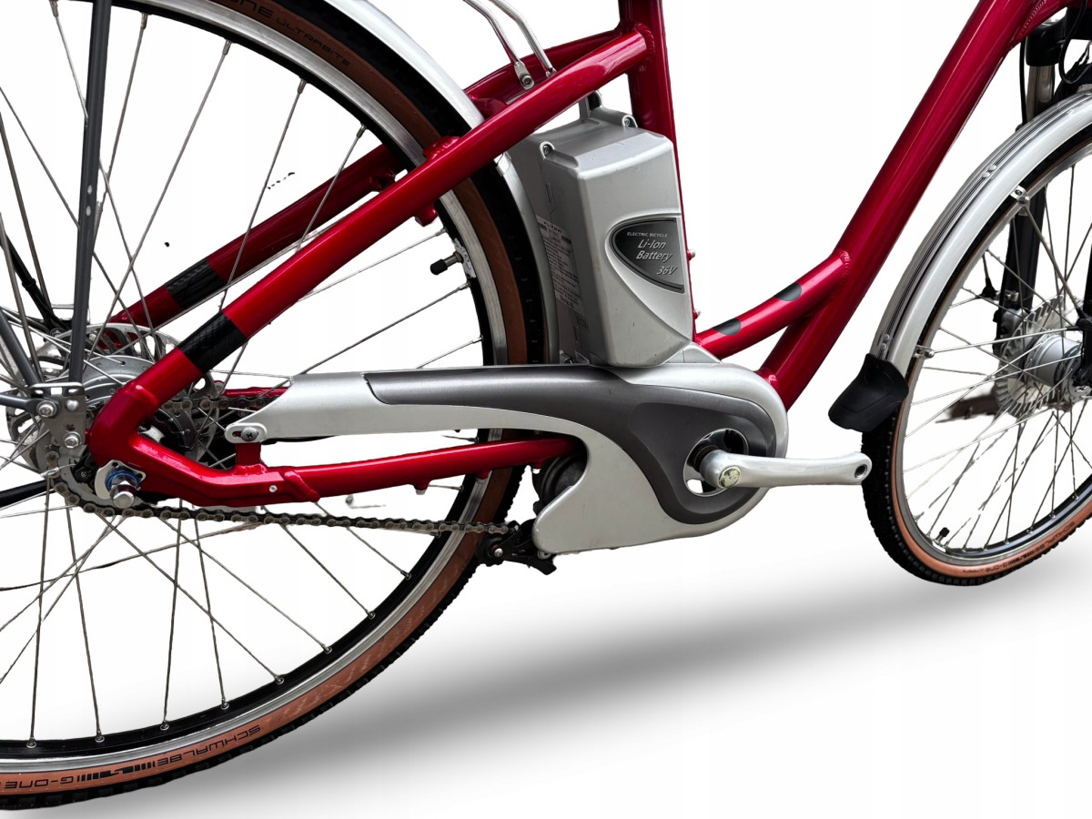 ROWER FLYER C10 RAMA 46CM LOW SHIMANO NEXUS 8S PANASONIC 12AH 917KM