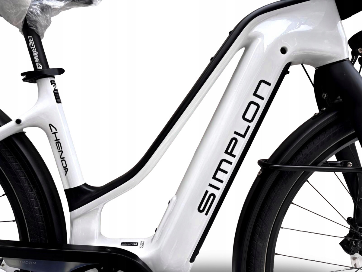 ROWER ELEKTRYCZNY SIMPLON CHENOA CARBON RAMA S ENVIOLO PASEK BOSCH 625WH