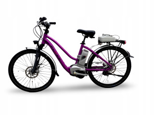 ROWER ELEKTRYCZNY FLYER RAMA 44CM KOŁA 26" SHIMANO ALFINE PANASONIC 432WH