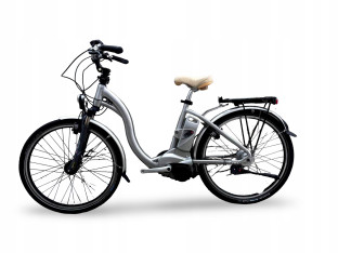 ROWER ELEKTRYCZNY FLYER 46CM KOŁA 26" PANASONIC 259WH USZKODZONY NA CZĘŚCI