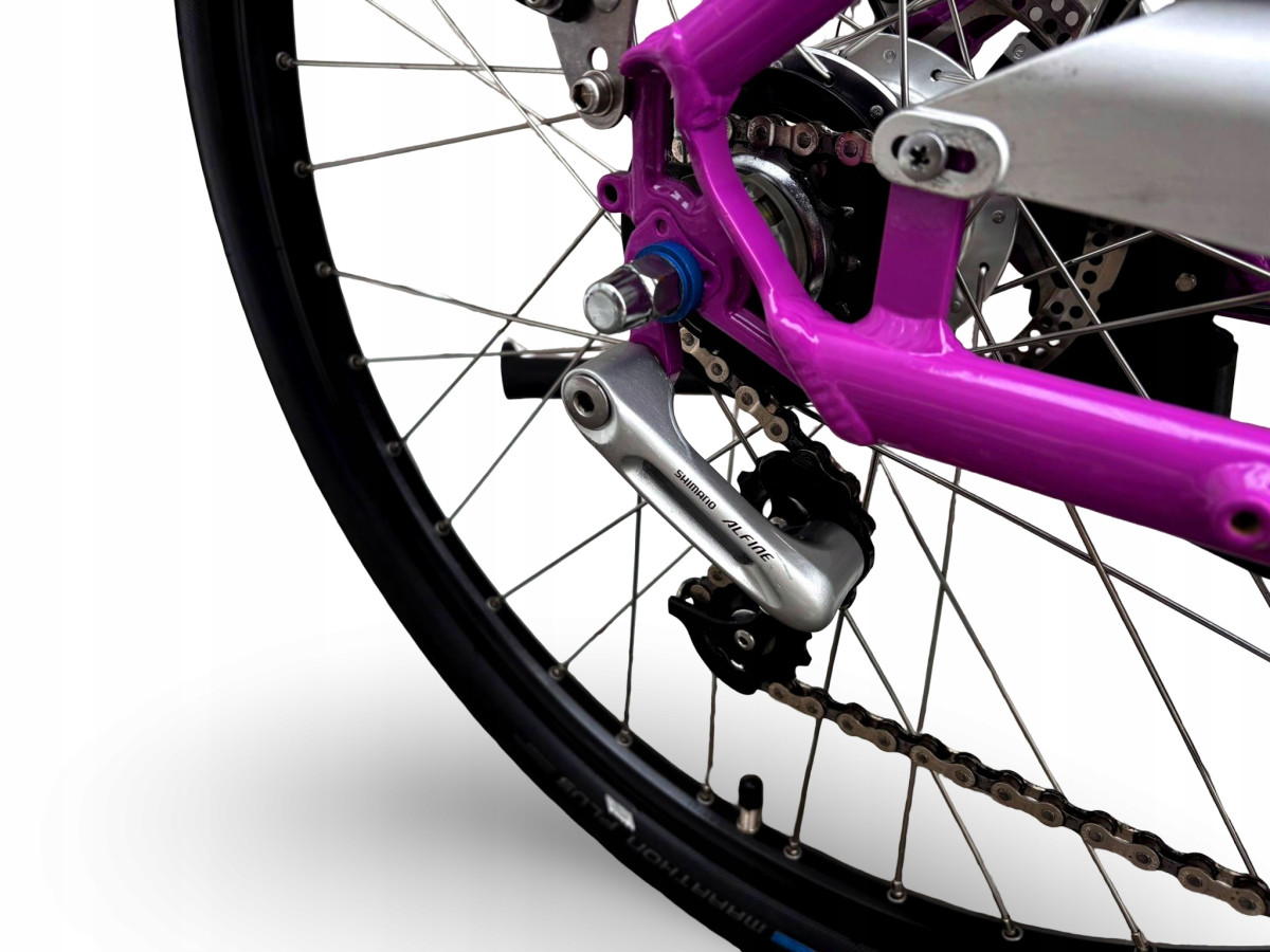 ROWER ELEKTRYCZNY FLYER RAMA 44CM KOŁA 26" SHIMANO ALFINE PANASONIC 432WH