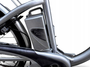 ROWER ELEKTRYCZNY FLYER 46CM KOŁA 26" PANASONIC 259WH USZKODZONY NA CZĘŚCI