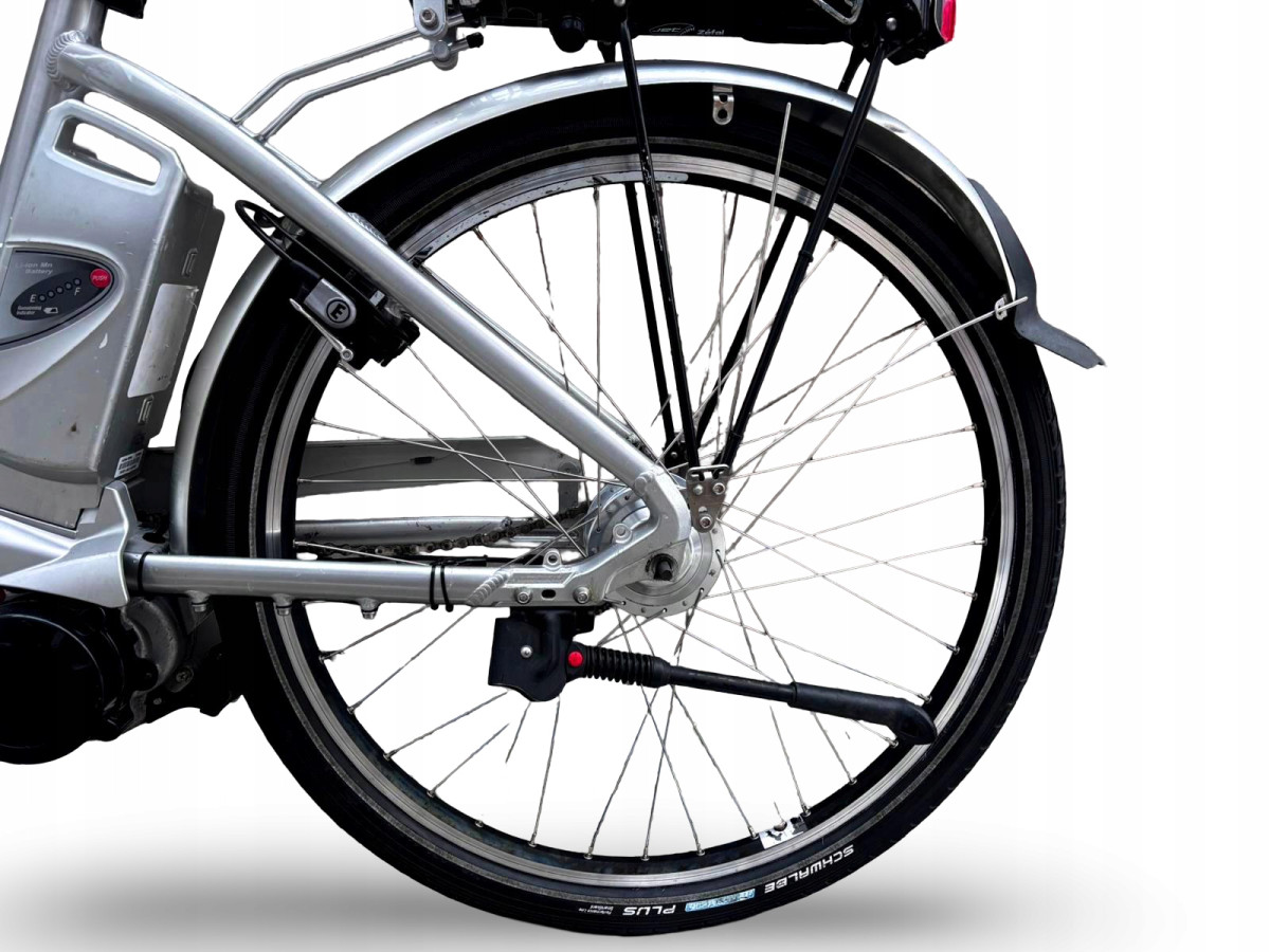 ROWER ELEKTRYCZNY FLYER 46CM KOŁA 26" PANASONIC 259WH USZKODZONY NA CZĘŚCI