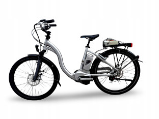 ROWER ELEKTRYCZNY FLYER RAMA 46CM KOŁA 26" PANASONIC 432WH PRZEBIEG 812KM