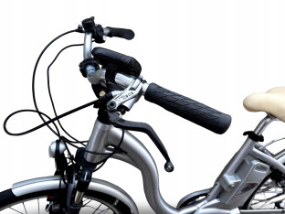 ROWER ELEKTRYCZNY FLYER 46CM KOŁA 26" PANASONIC 259WH USZKODZONY NA CZĘŚCI