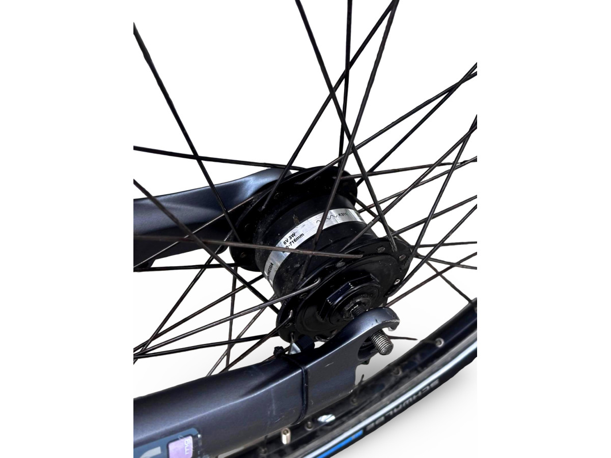 ROWER ELEKTRYCZNY FLYER 46CM KOŁA 26" PANASONIC 259WH USZKODZONY NA CZĘŚCI