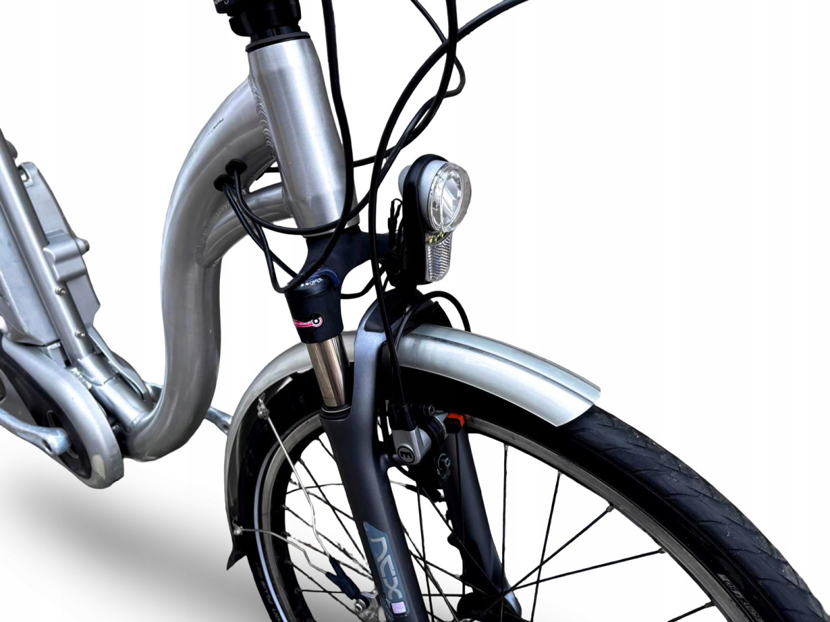 ROWER ELEKTRYCZNY FLYER 46CM KOŁA 26" PANASONIC 259WH USZKODZONY NA CZĘŚCI