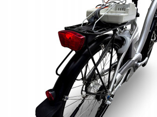 ROWER ELEKTRYCZNY FLYER RAMA 46CM KOŁA 26" PANASONIC 432WH PRZEBIEG 812KM