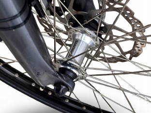 ROWER ELEKTRYCZNY FLYER RAMA 46CM KOŁA 26" PANASONIC 432WH PRZEBIEG 812KM