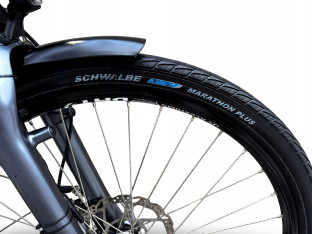 ROWER ELEKTRYCZNY FLYER RAMA 46CM KOŁA 26" PANASONIC 432WH PRZEBIEG 812KM