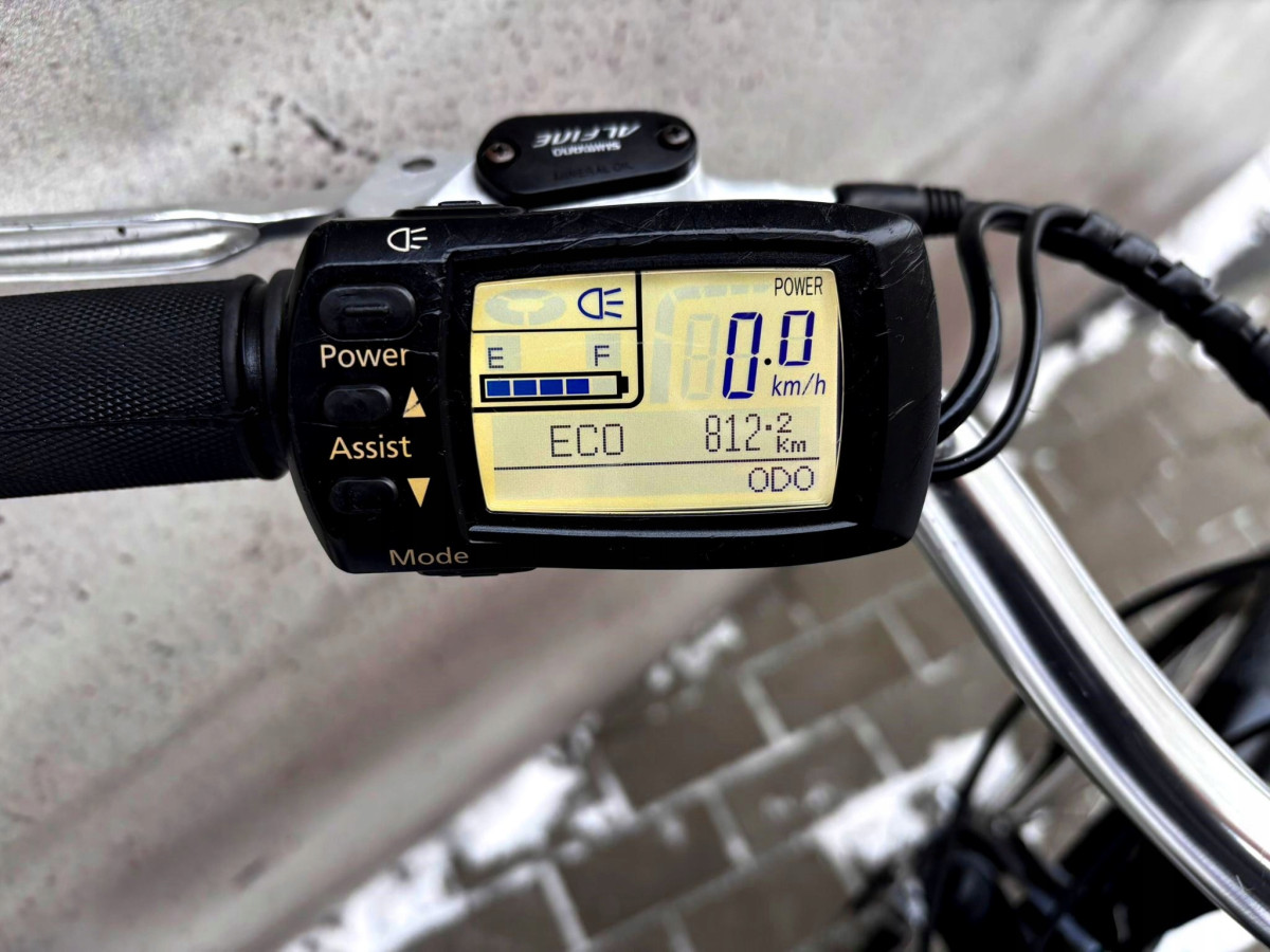 ROWER ELEKTRYCZNY FLYER RAMA 46CM KOŁA 26" PANASONIC 432WH PRZEBIEG 812KM