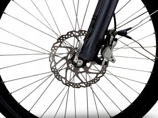 ROWER ELEKTRYCZNY FLYER RAMA 46CM KOŁA 26" PANASONIC 432WH PRZEBIEG 812KM