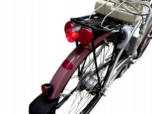 ROWER ELEKTRYCZNY FLYER RAMA 51CM KOŁA 26" SHIMANO NEXUS 8S PANASONIC 404WH