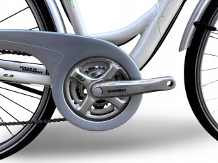 ROWER MIEJSKI DAMKA WHEELER ECORIDER 2.3 RAMA 48CM KOŁA 28" ACERA 3X8