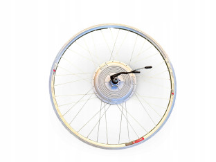 KOŁO ROWEROWE TYLNE 28" POD TARCZĘ KASETA 8B 36H OŚ 10MM SILNIK BIONX 48V