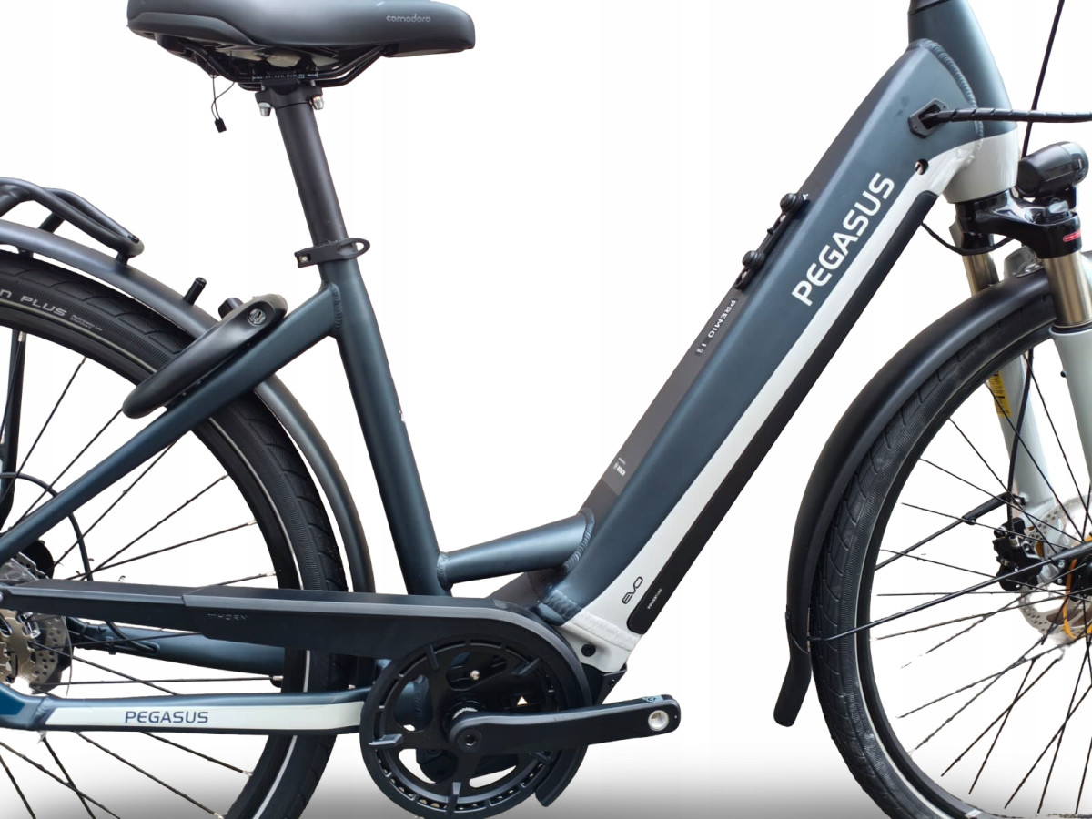 ROWER ELEKTRYCZNY PEGASUS PREMIO EVO 10 LITE 50CM DEORE 1X10 BOSCH 750WH