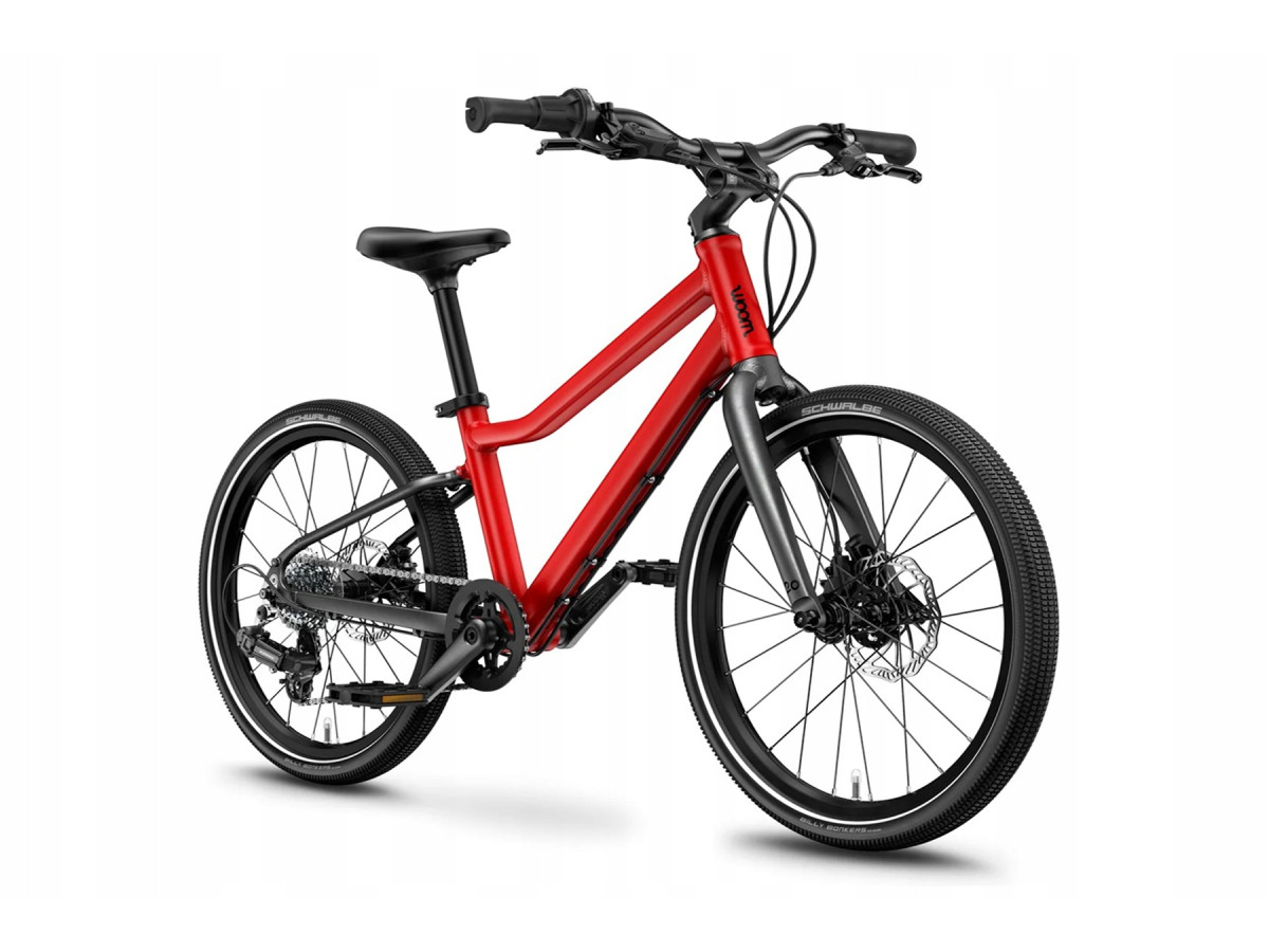 ROWER DZIECIĘCY WOOM EXPLORE 4 KOŁA 20" NAPĘD SHIMANO 7S HYDRAULIKA 7,8KG