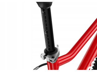 ROWER DZIECIĘCY WOOM GO 4 KOŁA 20" WIEK 6+ CZERWONY 7-BIEGOWY LEKKI 7,8KG