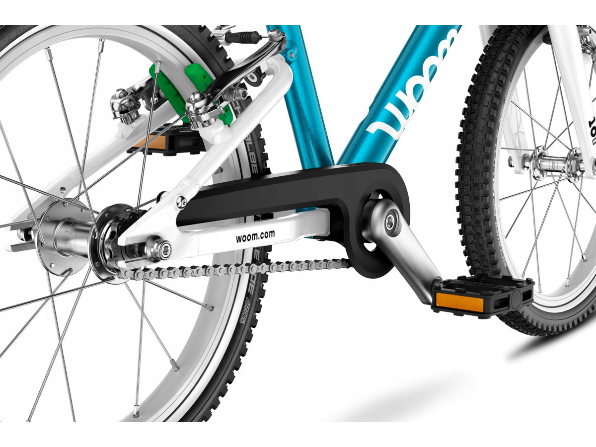 ROWER DZIECIĘCY WOOM GO 3 KOŁA 16" WIEK 4+ NIEBIESKI ULTRALEKKI TYLKO 5,4KG