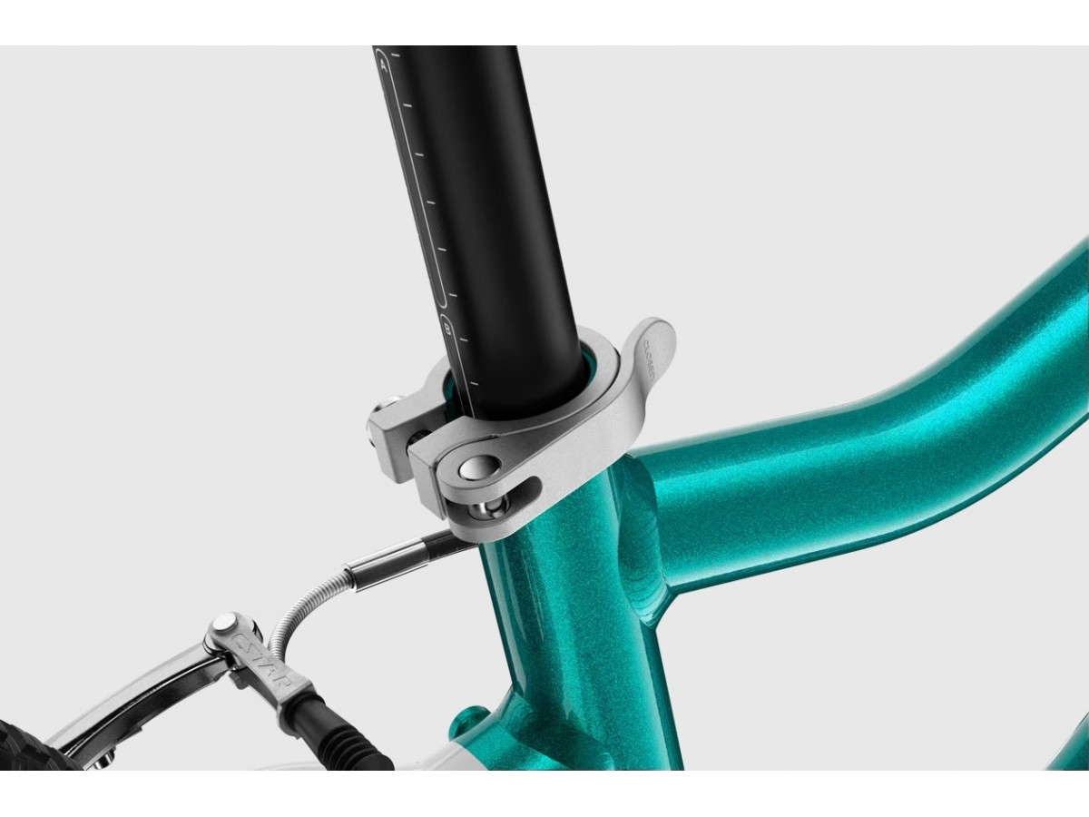 ROWER DZIECIĘCY WOOM GO 3 KOŁA 16" WIEK 4+ TYRKUS ULTRALEKKI TYLKO 5,4KG