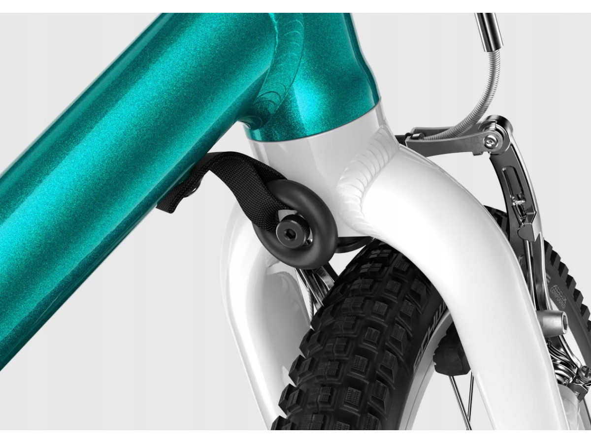 ROWER DZIECIĘCY WOOM GO 3 KOŁA 16" WIEK 4+ TYRKUS ULTRALEKKI TYLKO 5,4KG